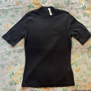 Madewell NWT Mockneck Top